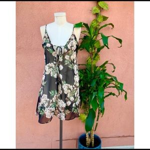 Floral Flowy Mini Dress